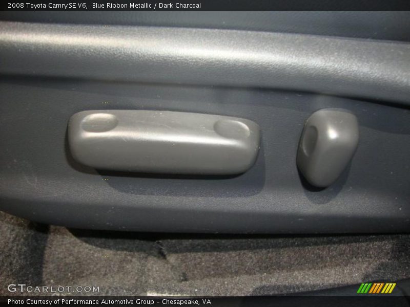 Blue Ribbon Metallic / Dark Charcoal 2008 Toyota Camry SE V6