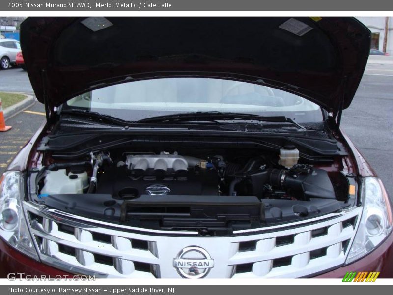 Merlot Metallic / Cafe Latte 2005 Nissan Murano SL AWD