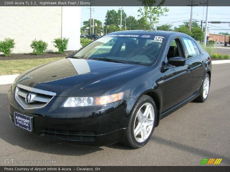 Nighthawk Black Pearl / Ebony 2006 Acura TL 3.2