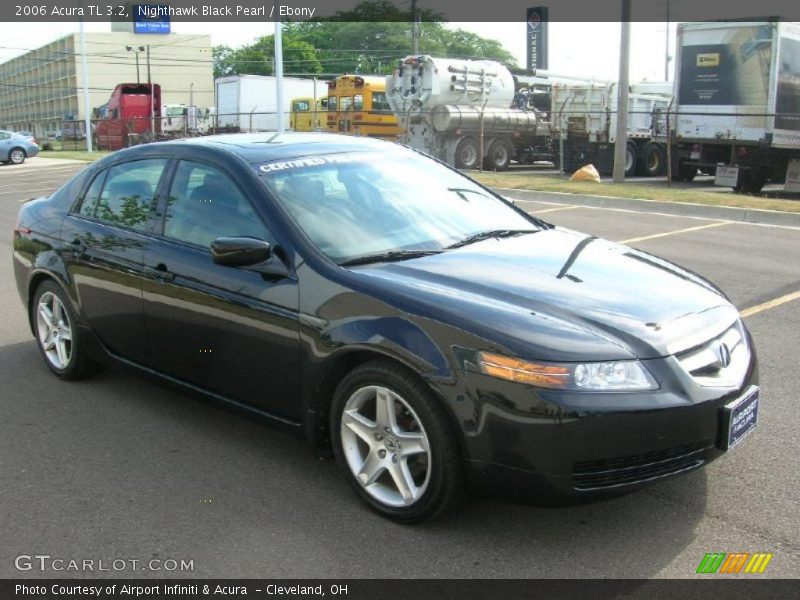 Nighthawk Black Pearl / Ebony 2006 Acura TL 3.2