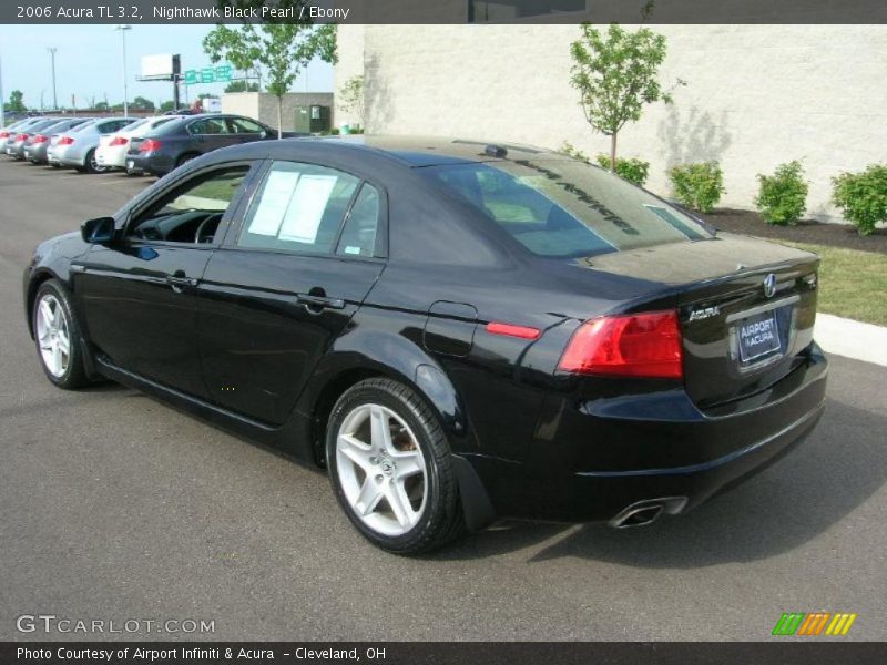 Nighthawk Black Pearl / Ebony 2006 Acura TL 3.2