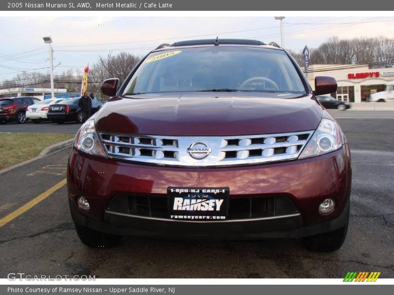 Merlot Metallic / Cafe Latte 2005 Nissan Murano SL AWD