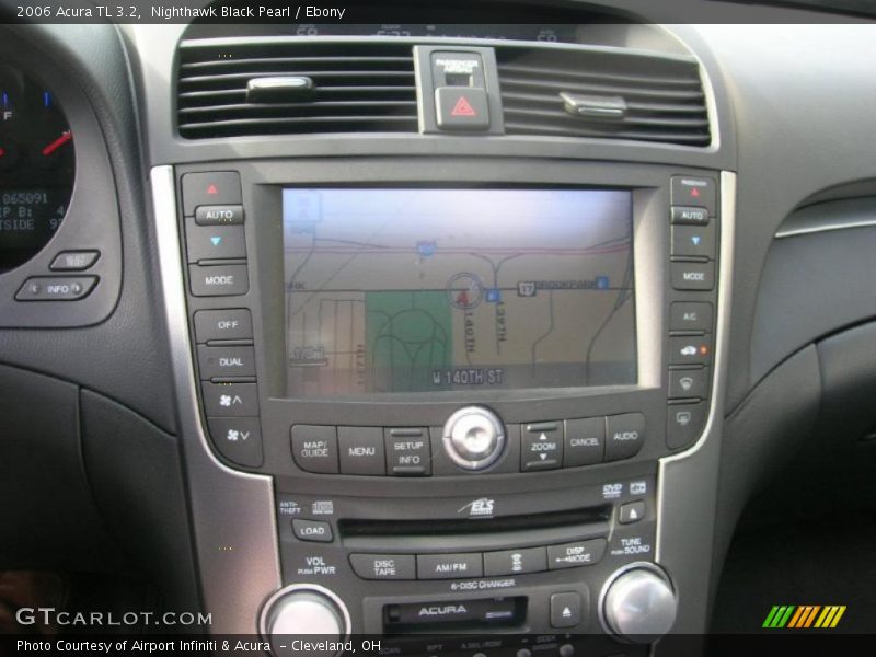 Nighthawk Black Pearl / Ebony 2006 Acura TL 3.2
