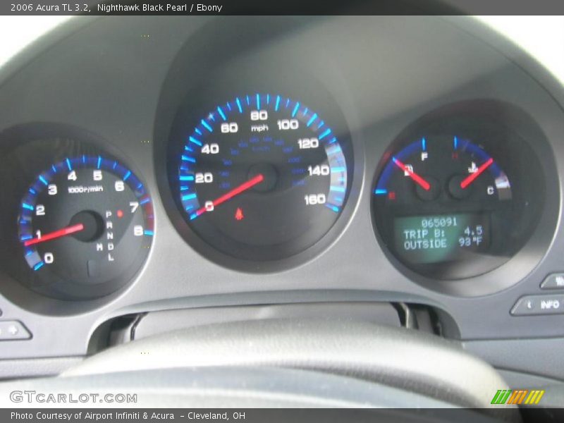Nighthawk Black Pearl / Ebony 2006 Acura TL 3.2