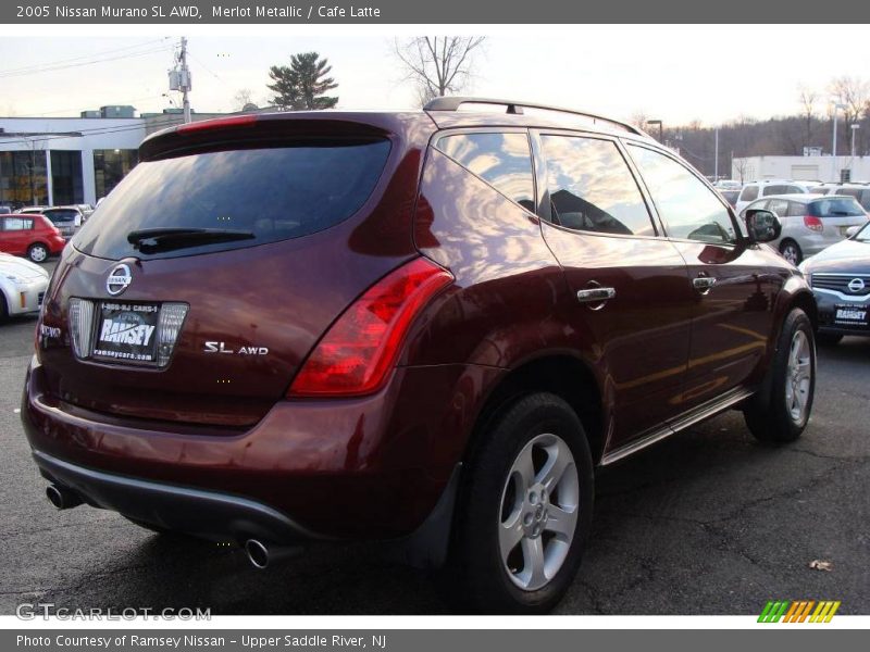 Merlot Metallic / Cafe Latte 2005 Nissan Murano SL AWD
