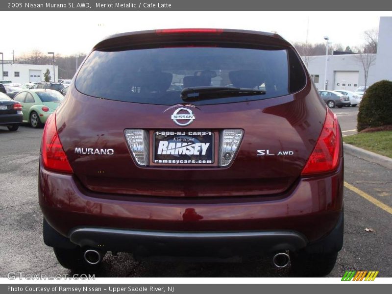 Merlot Metallic / Cafe Latte 2005 Nissan Murano SL AWD