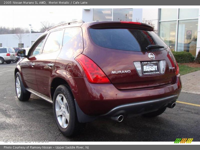 Merlot Metallic / Cafe Latte 2005 Nissan Murano SL AWD
