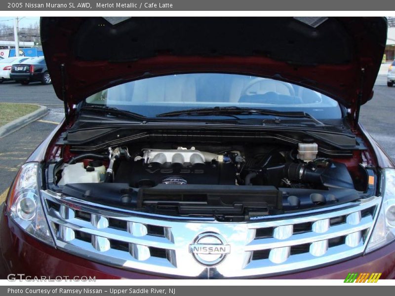 Merlot Metallic / Cafe Latte 2005 Nissan Murano SL AWD