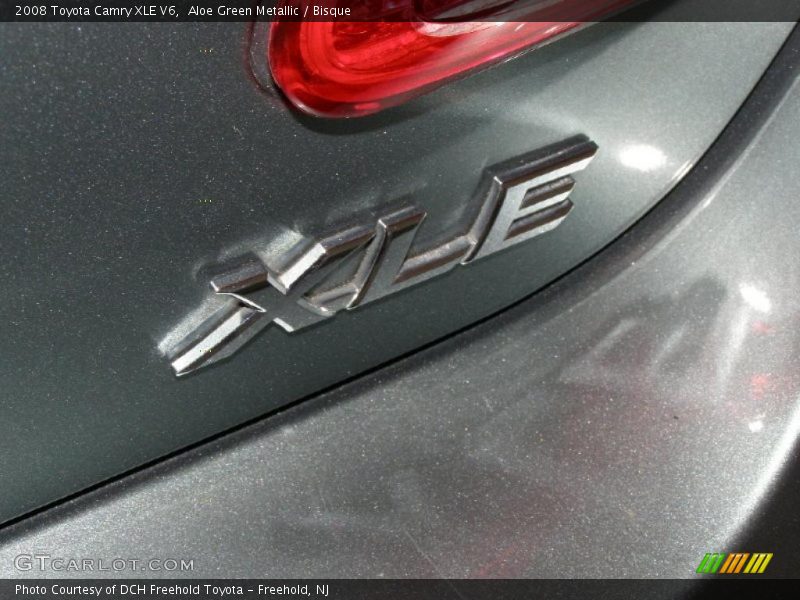 Aloe Green Metallic / Bisque 2008 Toyota Camry XLE V6