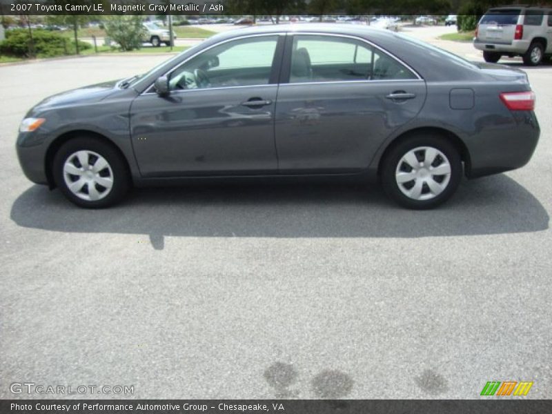 Magnetic Gray Metallic / Ash 2007 Toyota Camry LE