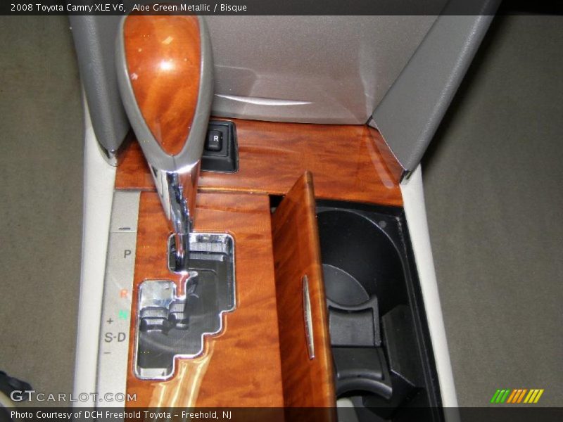 Aloe Green Metallic / Bisque 2008 Toyota Camry XLE V6