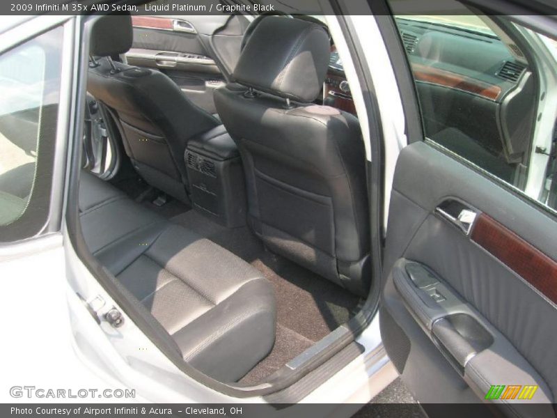 Liquid Platinum / Graphite Black 2009 Infiniti M 35x AWD Sedan