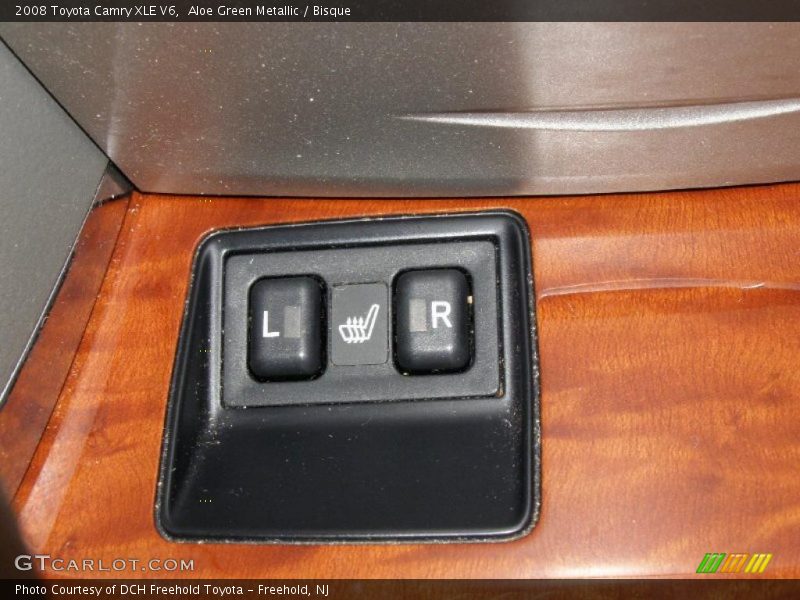 Aloe Green Metallic / Bisque 2008 Toyota Camry XLE V6