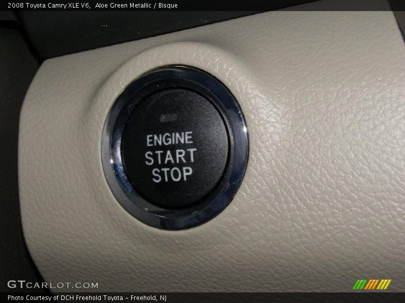 Aloe Green Metallic / Bisque 2008 Toyota Camry XLE V6