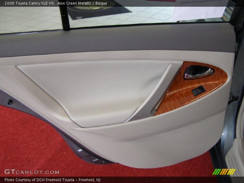Aloe Green Metallic / Bisque 2008 Toyota Camry XLE V6