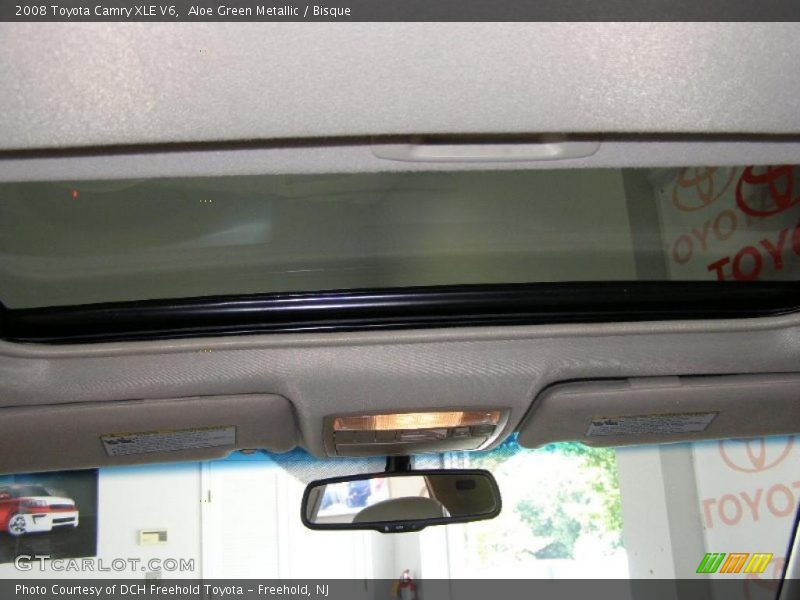 Aloe Green Metallic / Bisque 2008 Toyota Camry XLE V6