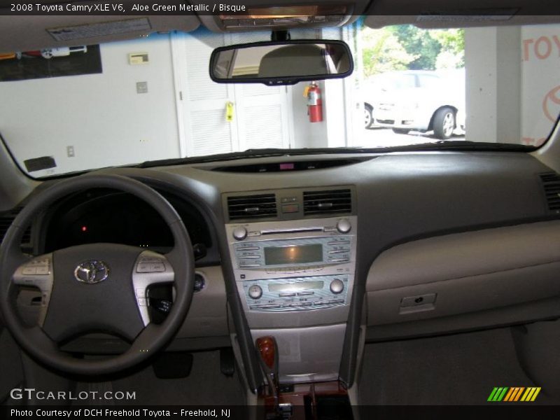 Aloe Green Metallic / Bisque 2008 Toyota Camry XLE V6