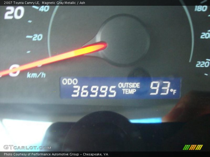 Magnetic Gray Metallic / Ash 2007 Toyota Camry LE