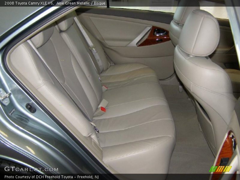 Aloe Green Metallic / Bisque 2008 Toyota Camry XLE V6