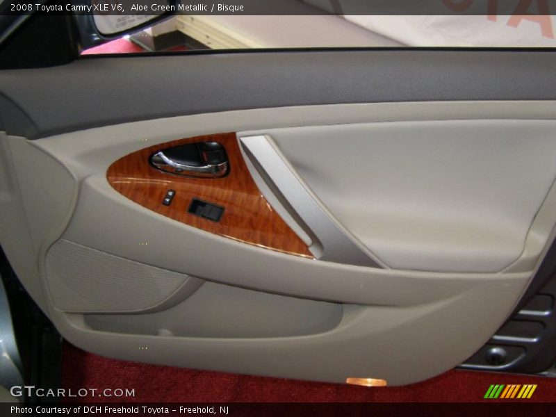 Aloe Green Metallic / Bisque 2008 Toyota Camry XLE V6