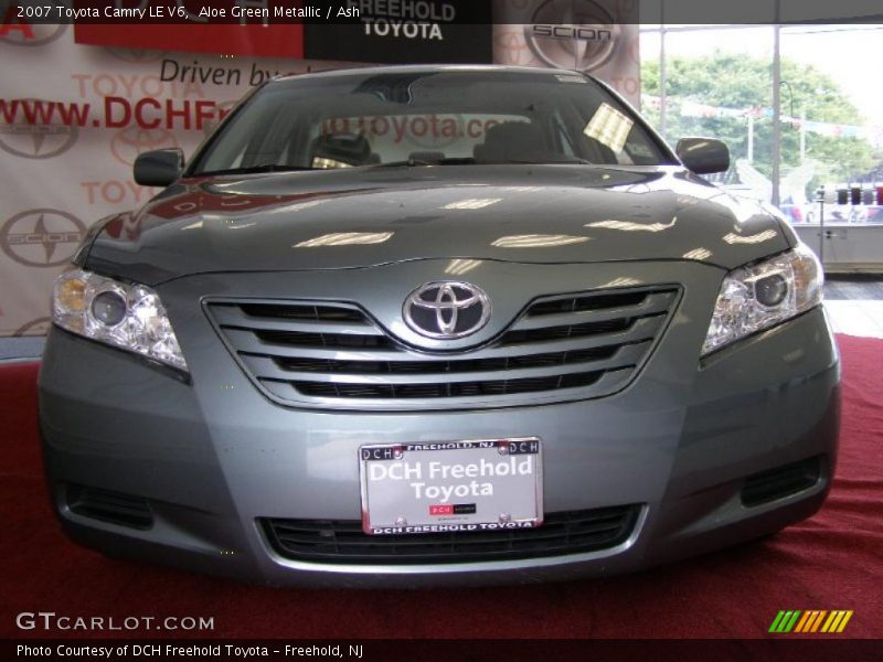 Aloe Green Metallic / Ash 2007 Toyota Camry LE V6