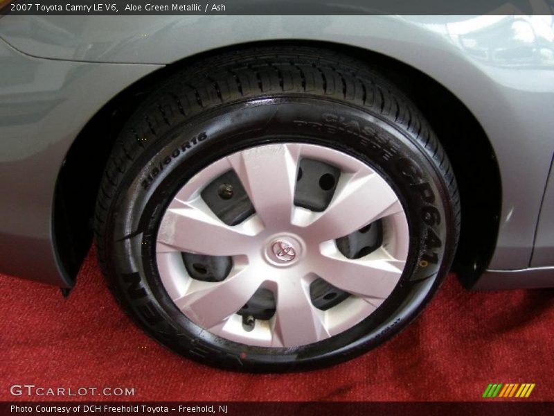 Aloe Green Metallic / Ash 2007 Toyota Camry LE V6