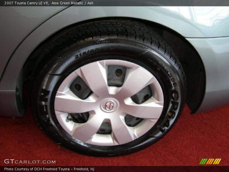 Aloe Green Metallic / Ash 2007 Toyota Camry LE V6