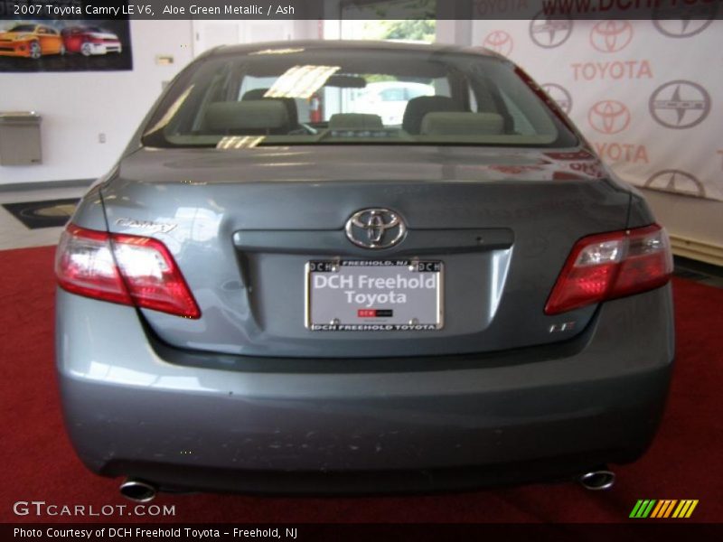 Aloe Green Metallic / Ash 2007 Toyota Camry LE V6