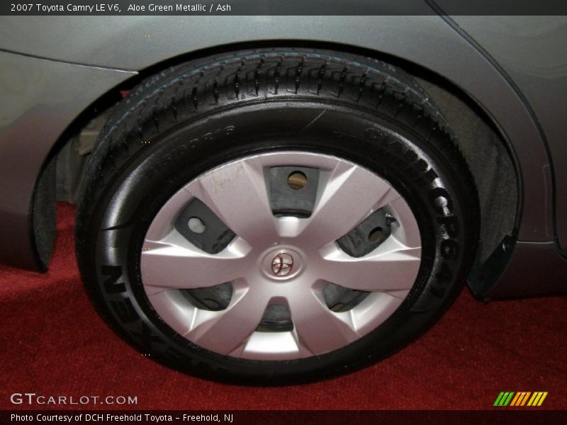 Aloe Green Metallic / Ash 2007 Toyota Camry LE V6