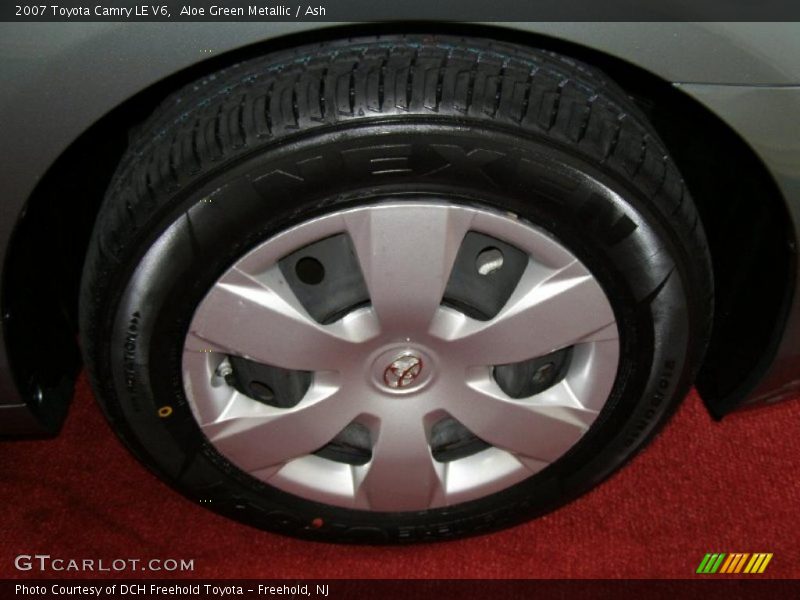 Aloe Green Metallic / Ash 2007 Toyota Camry LE V6