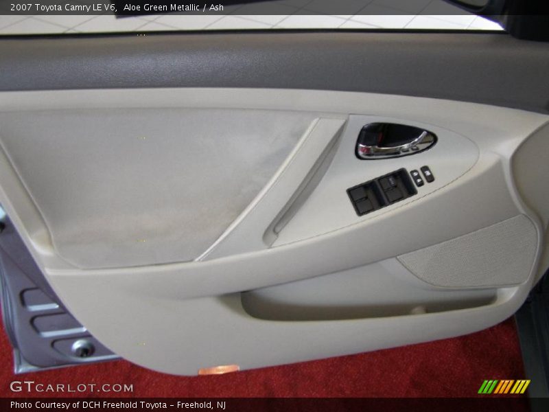 Aloe Green Metallic / Ash 2007 Toyota Camry LE V6