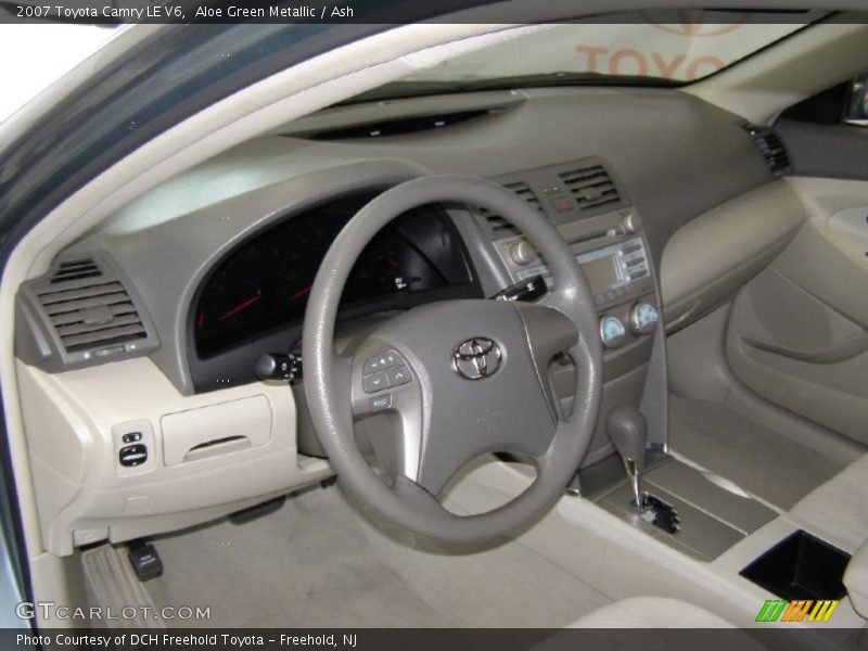 Aloe Green Metallic / Ash 2007 Toyota Camry LE V6