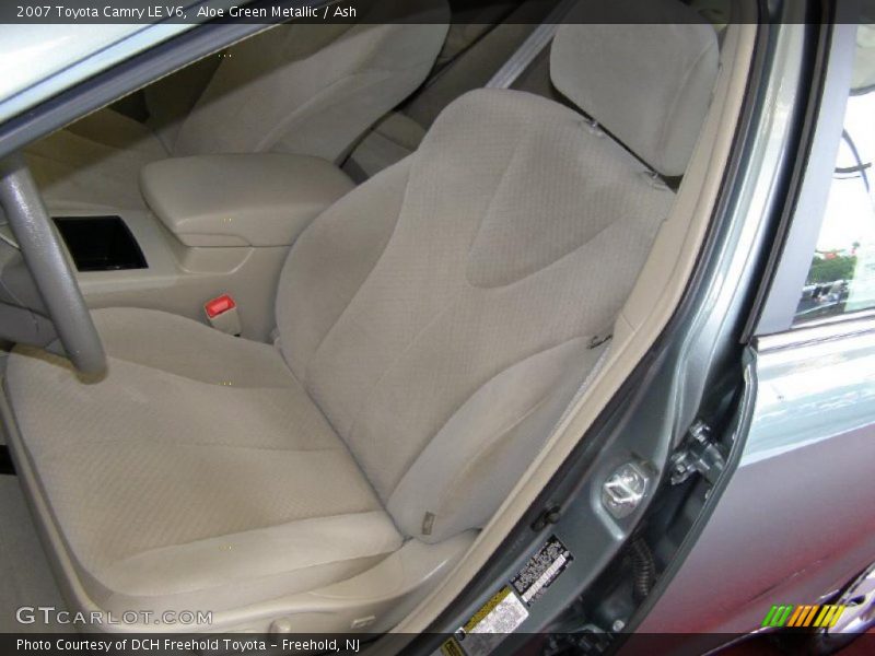 Aloe Green Metallic / Ash 2007 Toyota Camry LE V6
