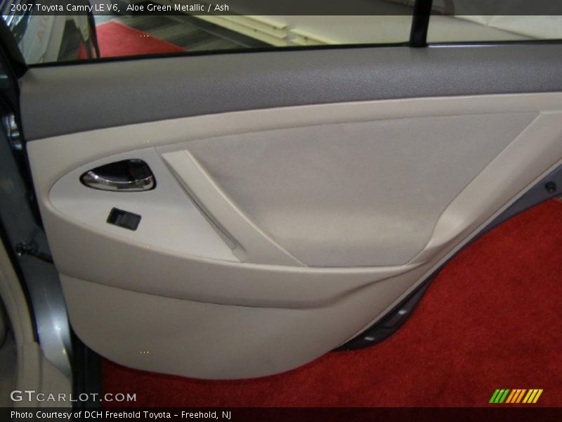Aloe Green Metallic / Ash 2007 Toyota Camry LE V6