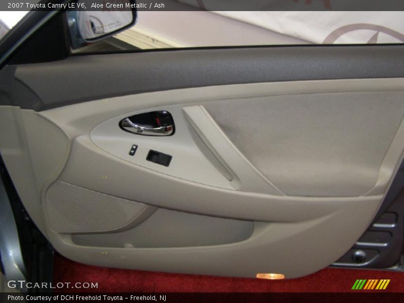 Aloe Green Metallic / Ash 2007 Toyota Camry LE V6