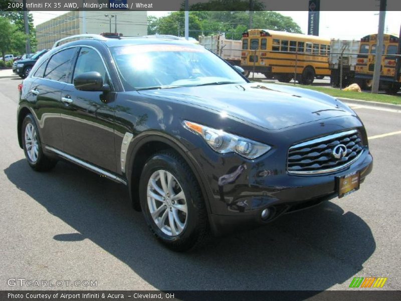 Midnight Mocha / Wheat 2009 Infiniti FX 35 AWD