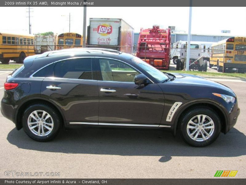 Midnight Mocha / Wheat 2009 Infiniti FX 35 AWD