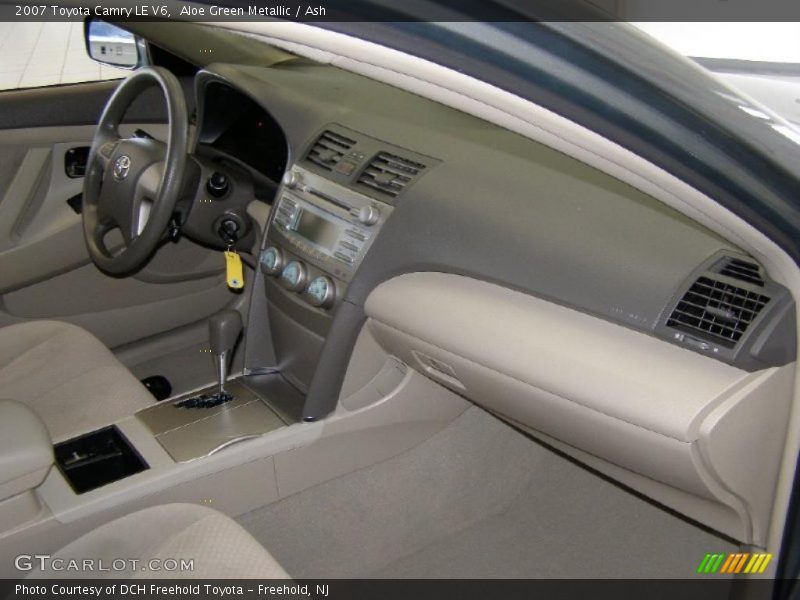 Aloe Green Metallic / Ash 2007 Toyota Camry LE V6
