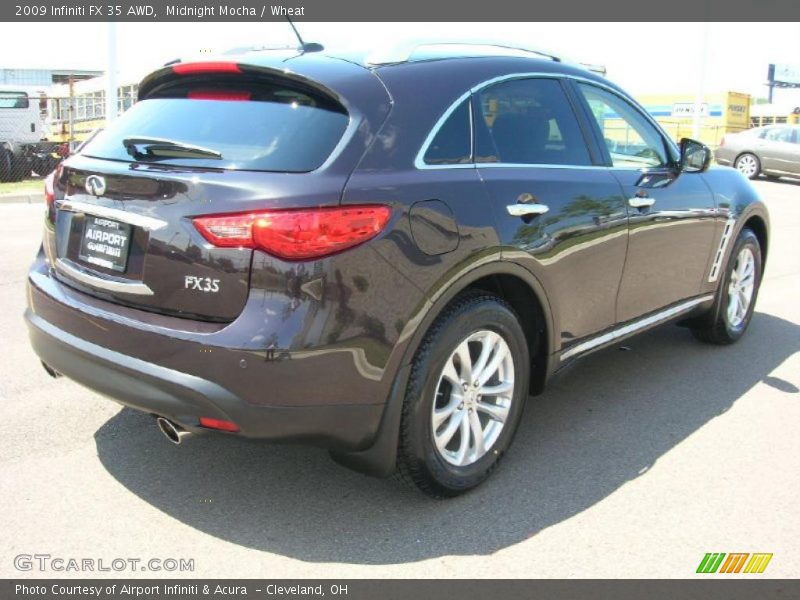 Midnight Mocha / Wheat 2009 Infiniti FX 35 AWD