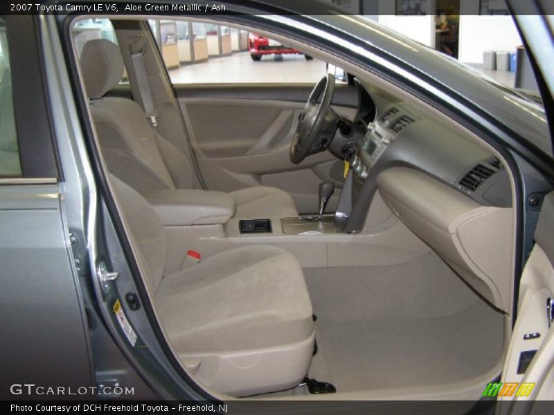 Aloe Green Metallic / Ash 2007 Toyota Camry LE V6