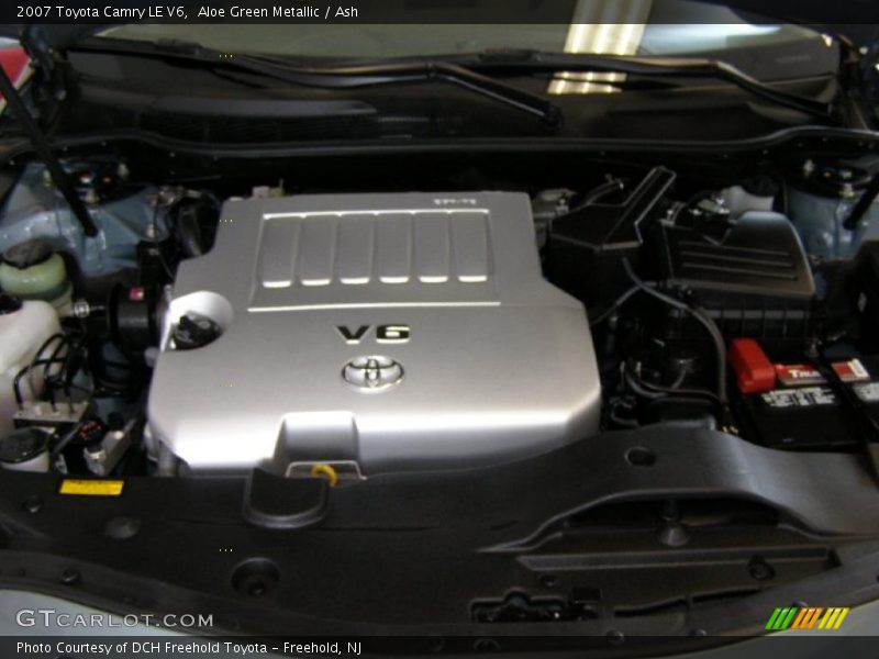 Aloe Green Metallic / Ash 2007 Toyota Camry LE V6