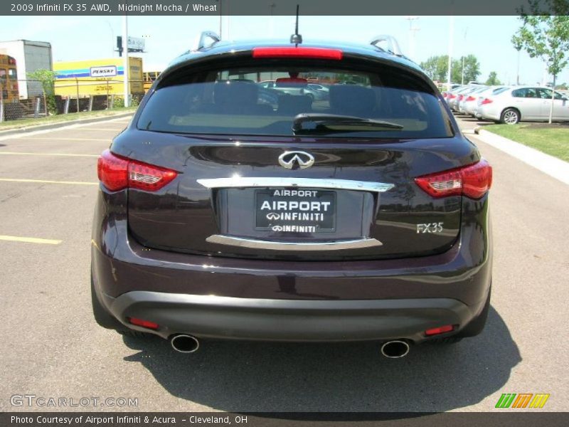 Midnight Mocha / Wheat 2009 Infiniti FX 35 AWD
