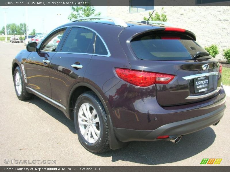 Midnight Mocha / Wheat 2009 Infiniti FX 35 AWD