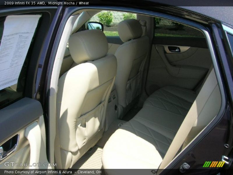 Midnight Mocha / Wheat 2009 Infiniti FX 35 AWD
