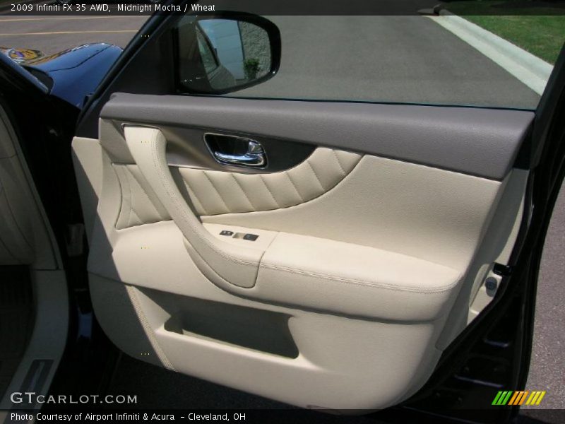 Midnight Mocha / Wheat 2009 Infiniti FX 35 AWD
