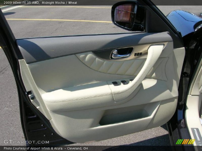 Midnight Mocha / Wheat 2009 Infiniti FX 35 AWD