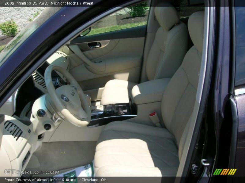 Midnight Mocha / Wheat 2009 Infiniti FX 35 AWD