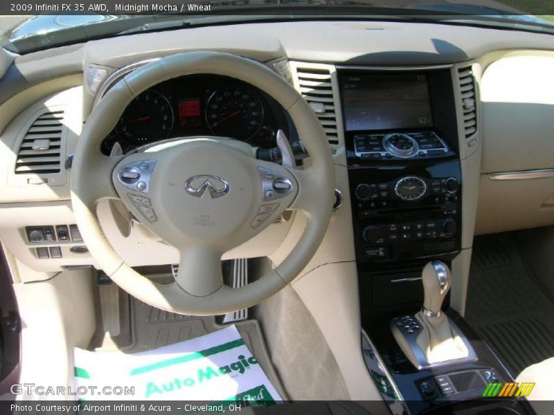 Midnight Mocha / Wheat 2009 Infiniti FX 35 AWD