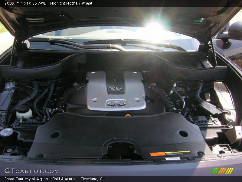 Midnight Mocha / Wheat 2009 Infiniti FX 35 AWD
