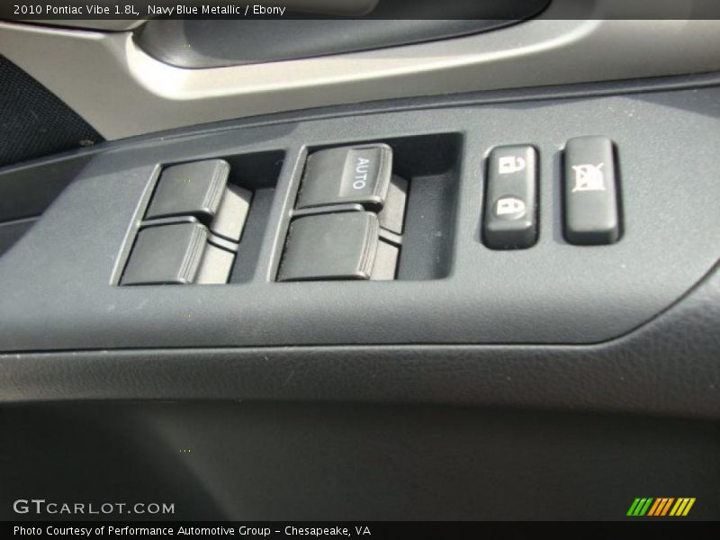 Navy Blue Metallic / Ebony 2010 Pontiac Vibe 1.8L